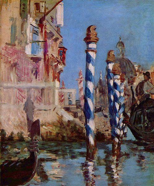 Edouard Manet Canale Grande in Venedig china oil painting image
